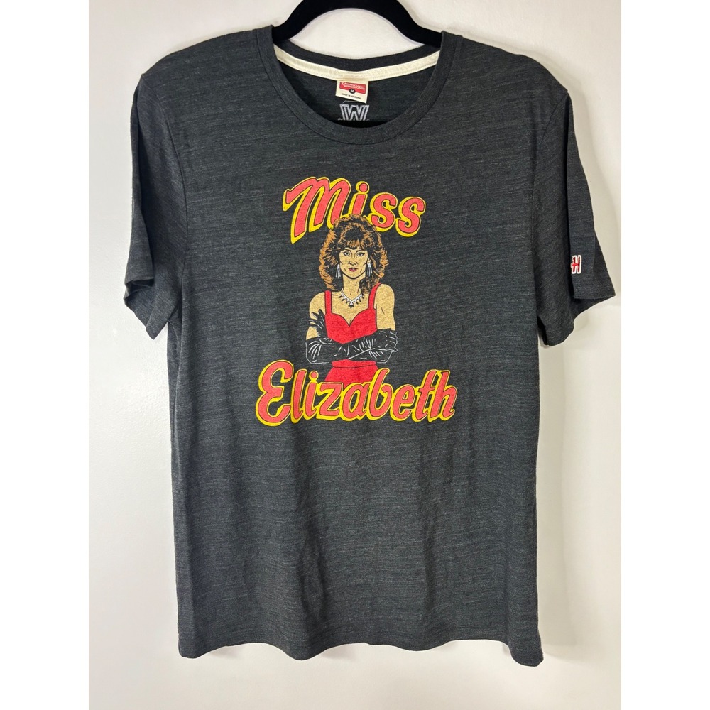 Homage Miss Elizabeth Wrestling Graphic Tee Shirt Mens Medium WWE Legends